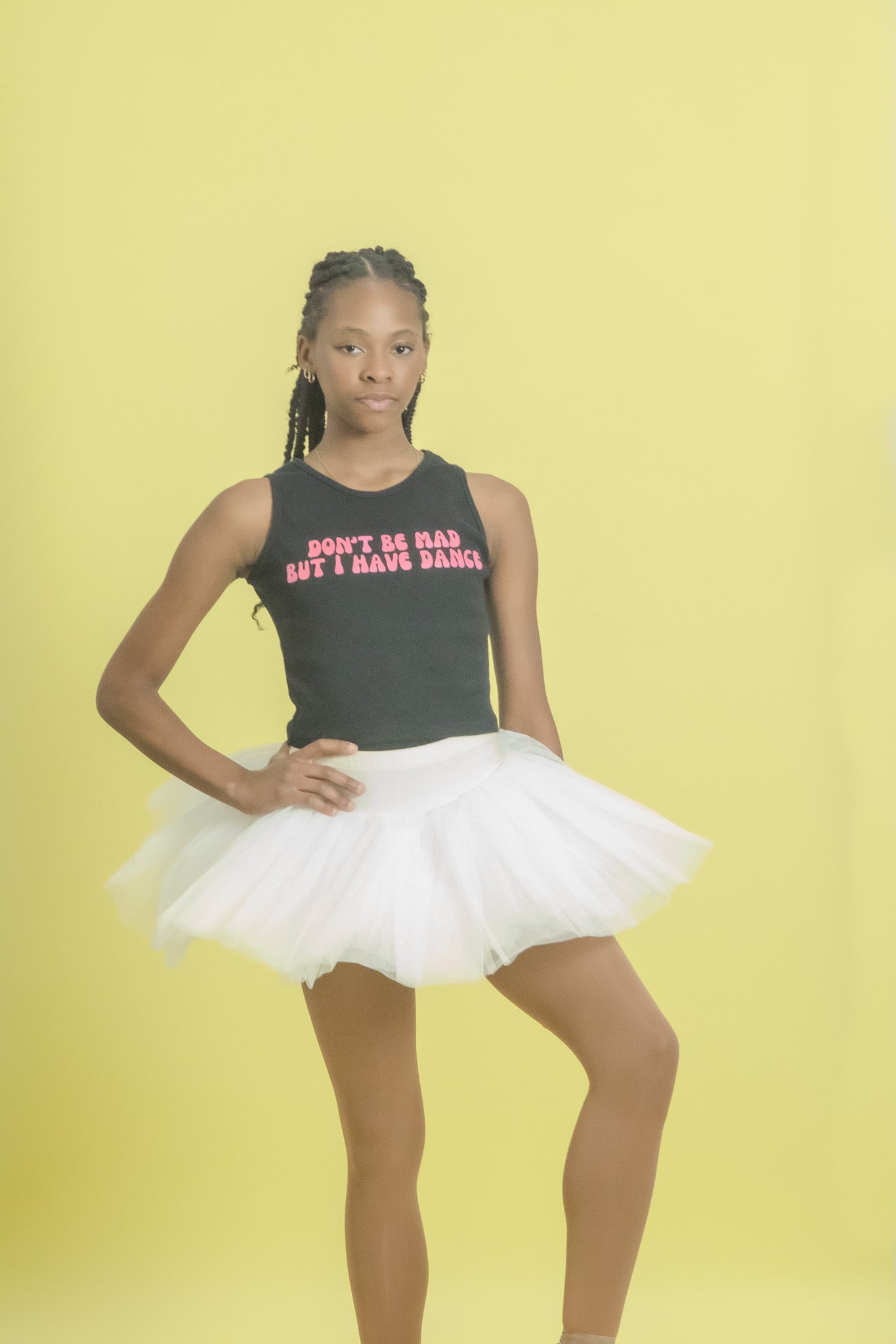 I have dance ribbed tee